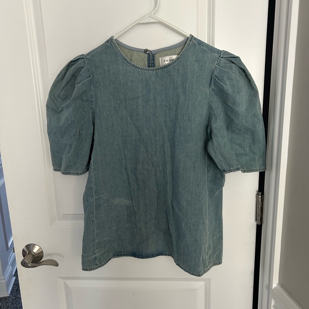 Frame Denim Blouse - Picture 2 of 5